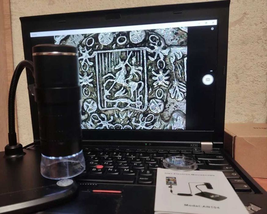 Цифровой USB микроскоп увеличение 1000x