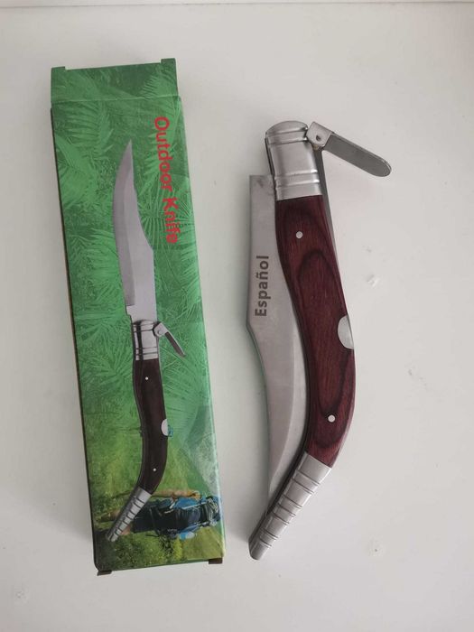 Criket Spaniol 38 cm , Cuțit Spaniol Vânătoare 38cm , nou in cutie