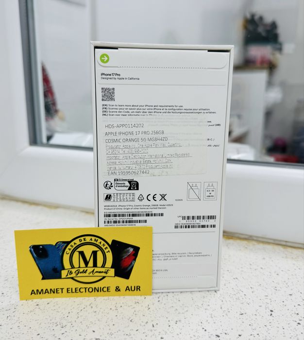 iPhone 17 Pro 256GB Sigilat | Factura | Garantie