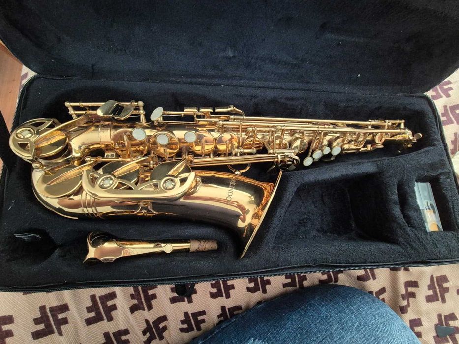 Saxofon Alto LINDO – Pachet Complet Începători / Sunet Excelent & Stare Top