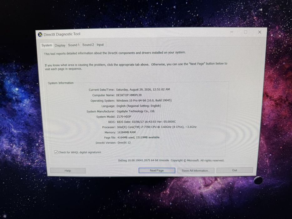Pc Gaming i7 7700 16gb Ram