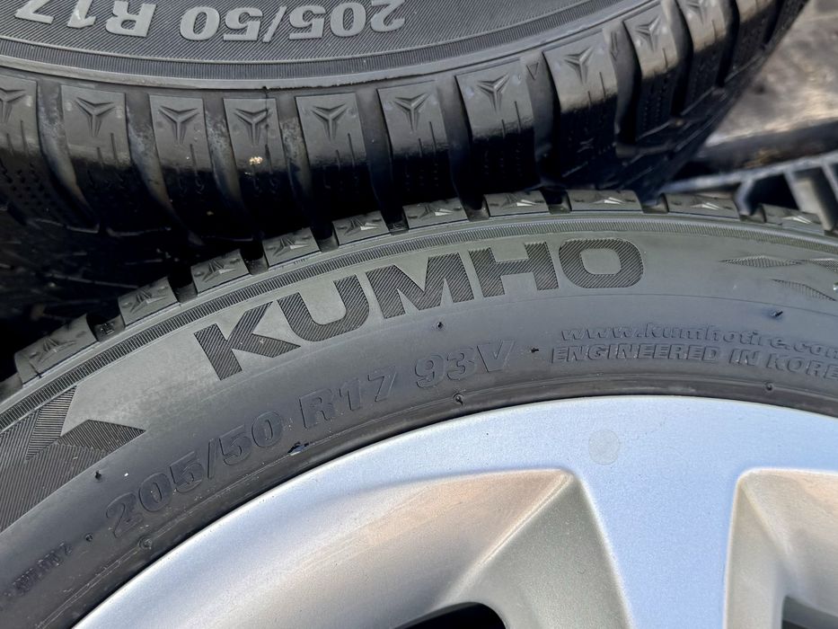 Алуминиеви джанти 17" 5x120+НОВИ ГУМИ DOT2625 Kumho-BMW X3,E87,E60,F20