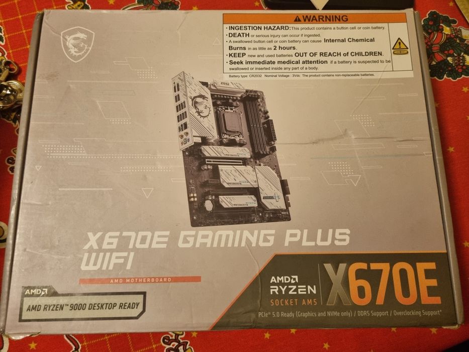 Placa de baza msi x670e gaming plus wifi