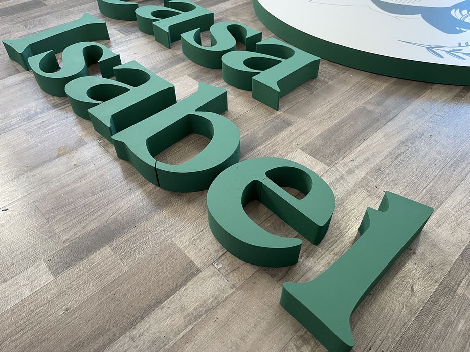 Litere Volumetrice Decoratiuni 3D polistiren Volumetrie evenimente