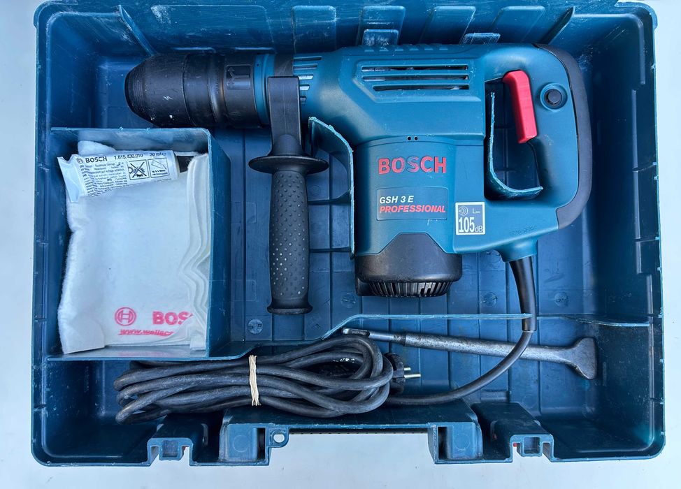 BOSCH GSH 3 E - Чист къртач 650W 2.6J като нов!