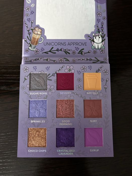 Палетка теней Lavender Raf