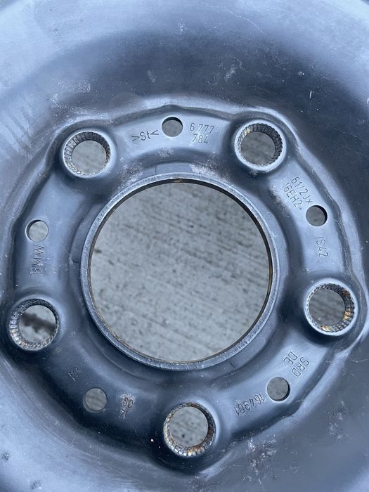 Anvelope cu Jante BMW 16” si capace originale