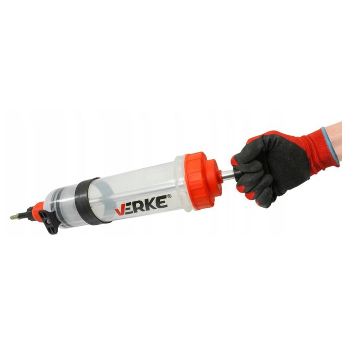 Seringa de introdus sau scos ulei, lichid frana, 1500 ml Verke