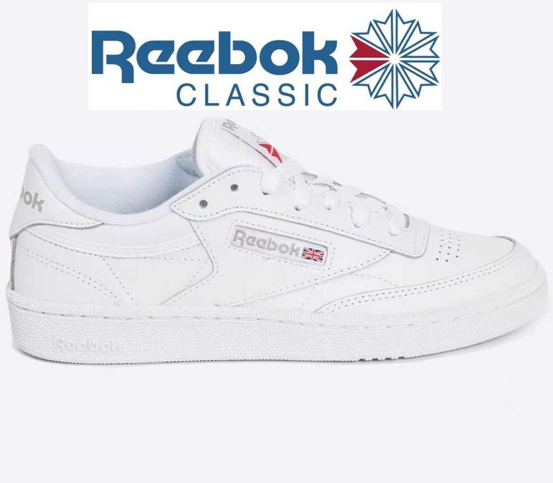 Reebok Club C85 - нови, естествена кожа, номер 37,5