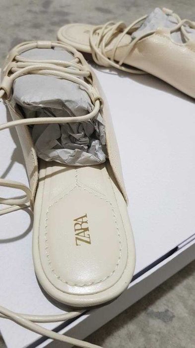 Balerini piele Zara