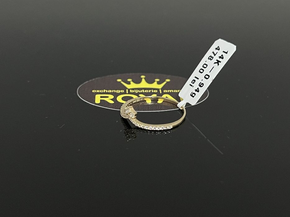 Bijuteria Royal CB : Inel dama aur nou 14k 0,94gr