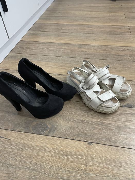 туфли, кофта, костюм