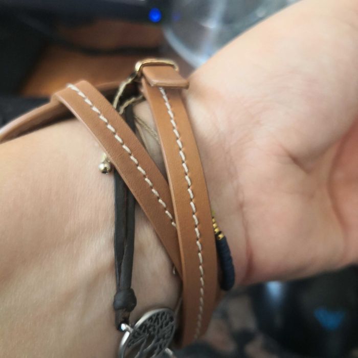 Escada дамска кожена гривна