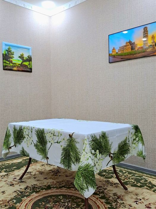 Скатерти из льна