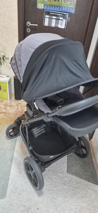 Бебешка количка Easywalker Harvey 3 – пълен комплект + кошница за кола Cybex Aton 5