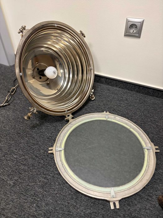 Индустриална Винтидж Лампа - Морски стил