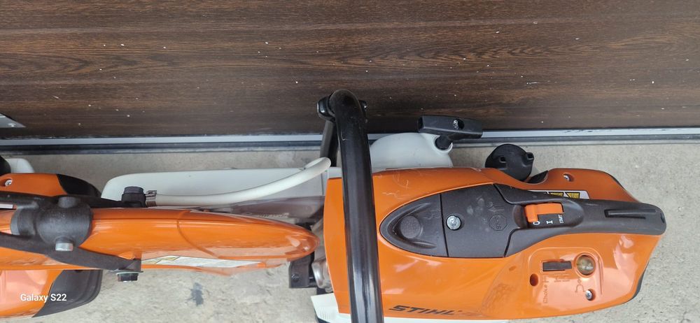 Stihl drujba pentru beton pe benzină