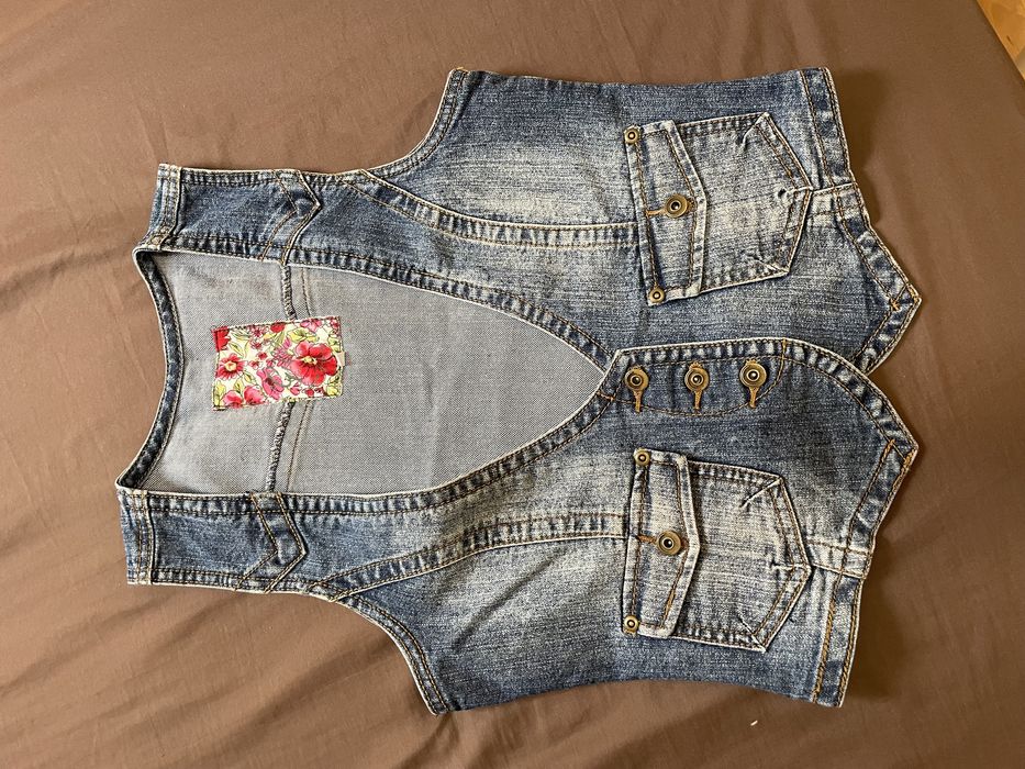 НОВ дънков елек за няколко различни визии