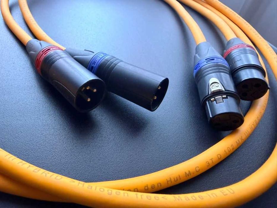 Set cabluri XLR Van der Hul D-102 III Hybrid 1,5 m