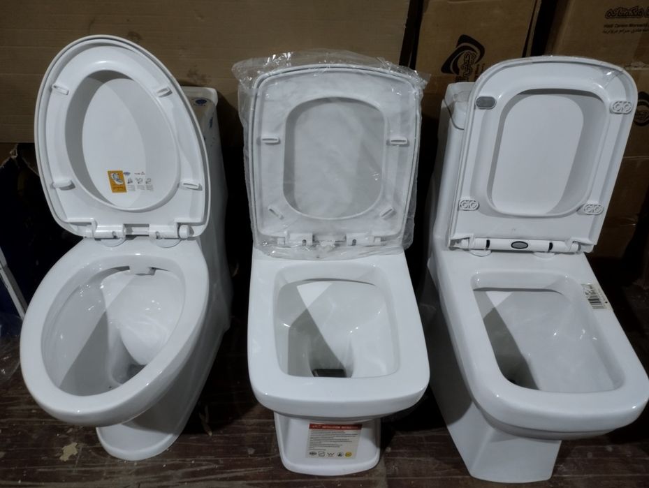 Унитаз литой туалет