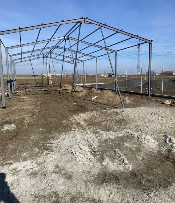 Vand structura metalica 10x25x4h ideala pt depozit de fructe