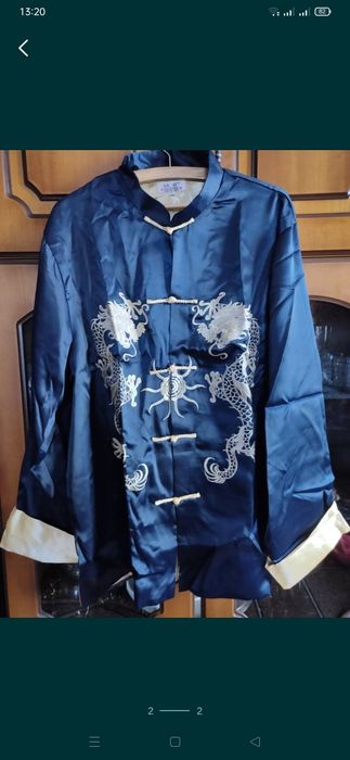 Мужская рубашка китайского стиля