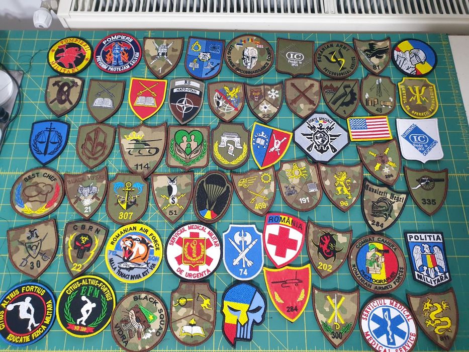 Embleme Patch-uri Tricolor