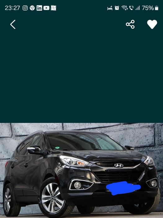 Hyundai ix35 webasto 2014 Luxury