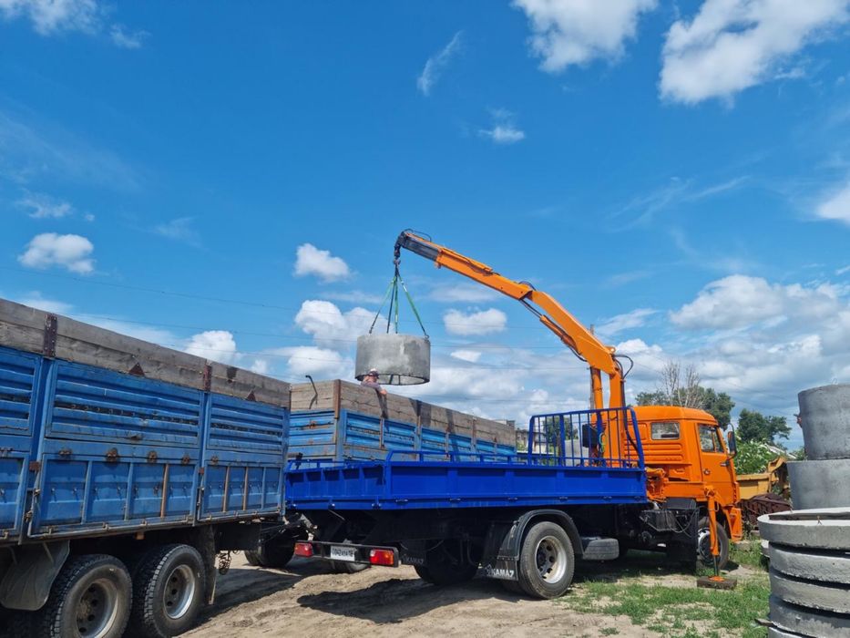 КамАЗ 43253  манипулятор. Автокран Готовый бизнес. Самосвал