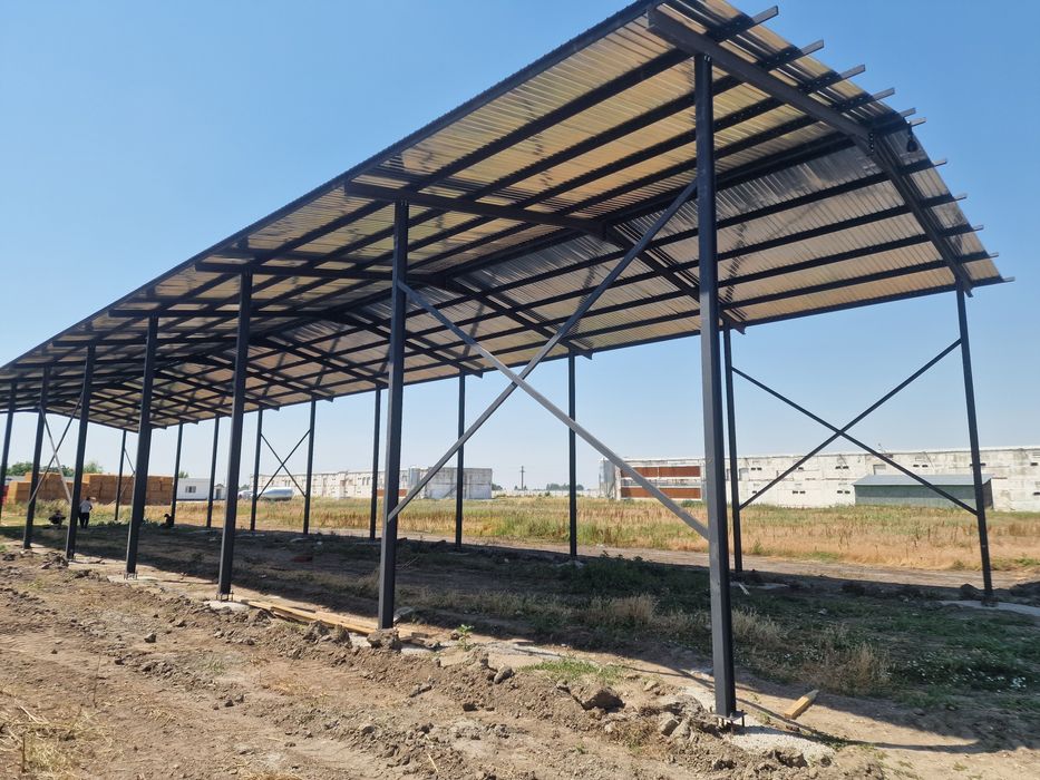 Soproane saivane fanare pe structura metalica hale metalice