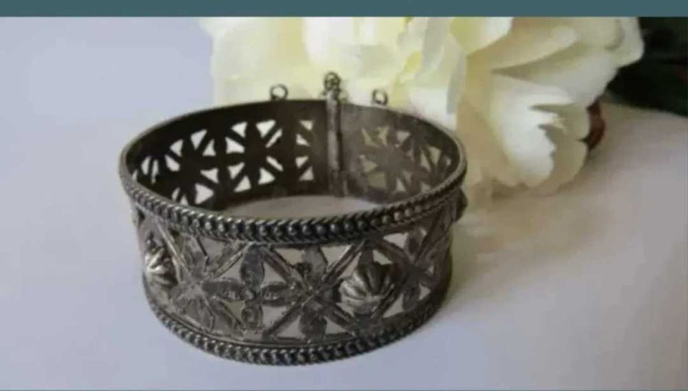 Bratara argint masiv