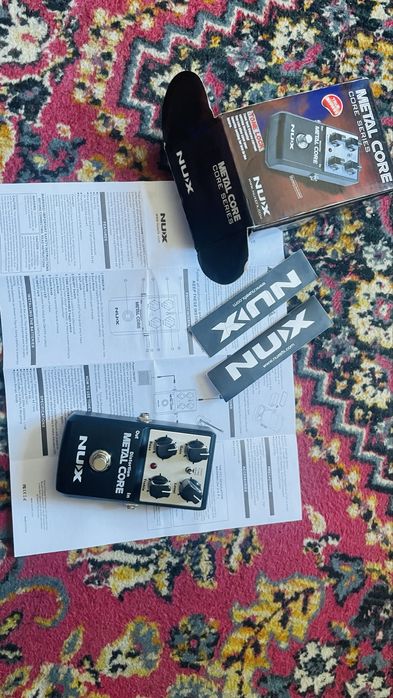 педаль для гитары Nux metal core