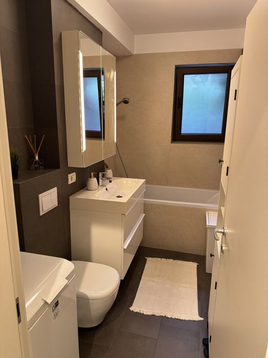 Apartament 2 camere parter, terasa, curte 80mp