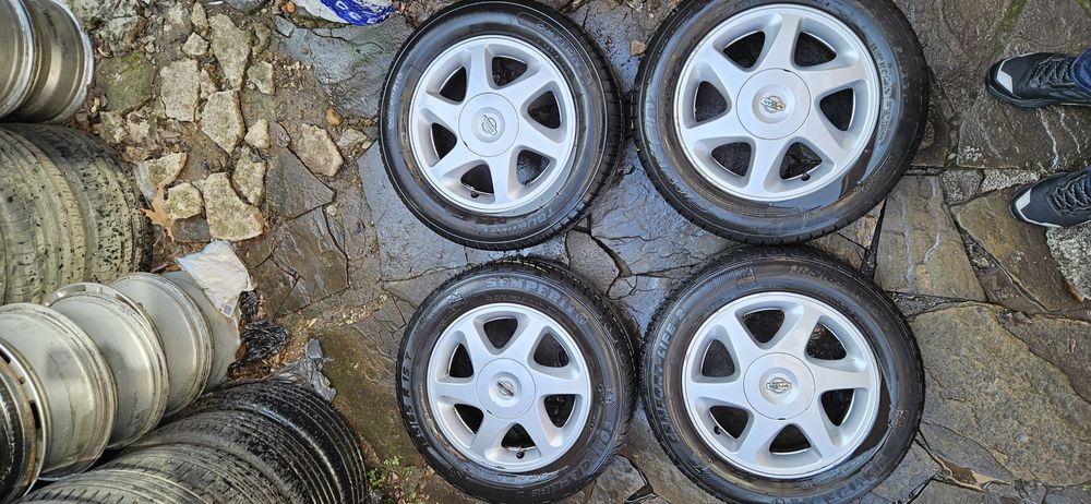 4/114.3/15 nissan primera almera оригинални джанти 4 броя