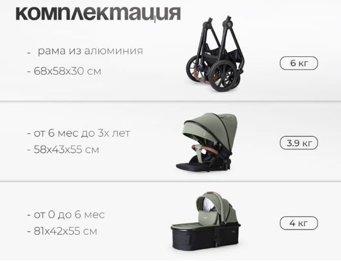коляска Tomix Travel 2 в 1