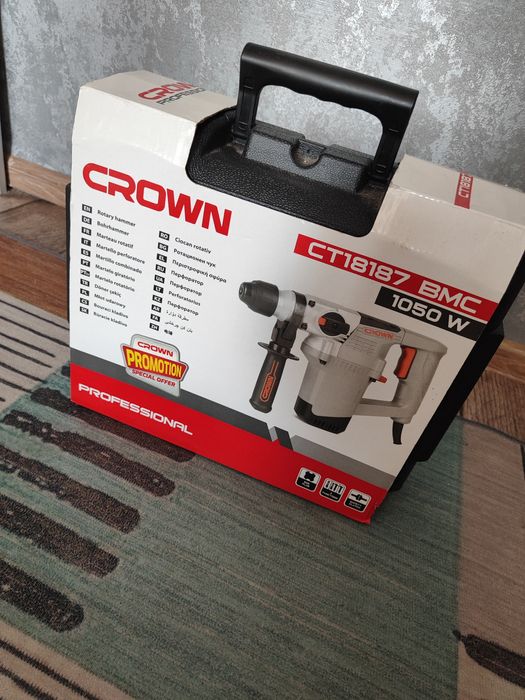 Перфоратор CROWN CT18187 SDS-Plus