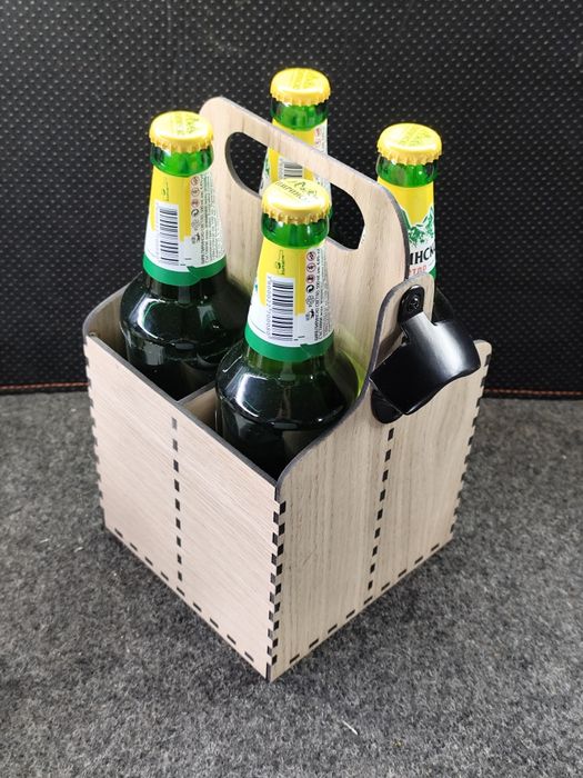 Дървена касетка за бира – за бутилки или кенчета