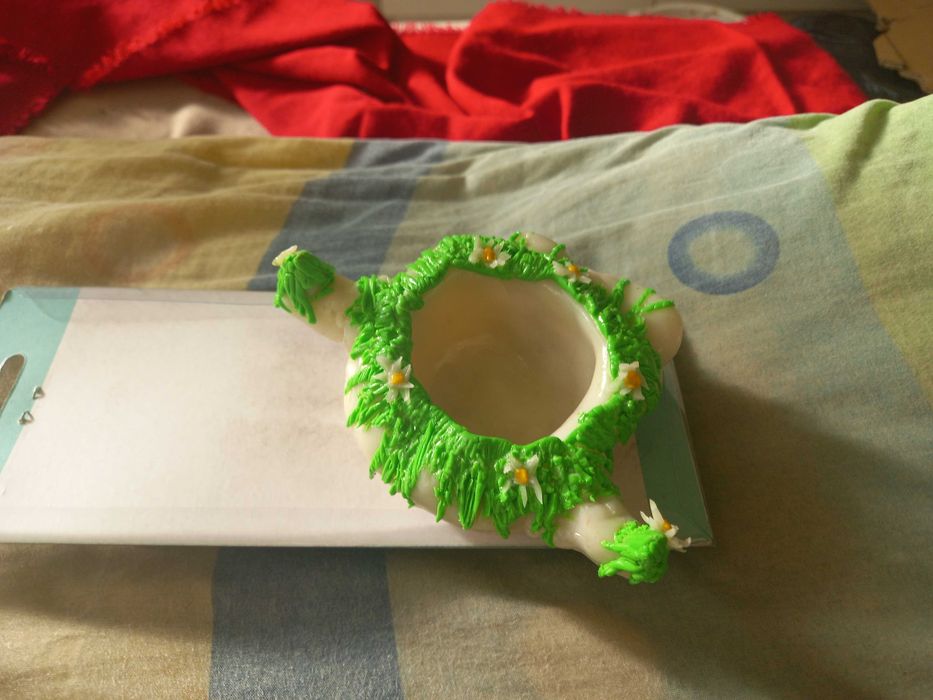 Купичка череп от полимерна глина