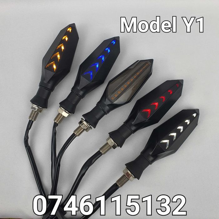 Semnalizare-Semnalizari LED Dinamice-Atv Moto Cross Motocicleta-Y1