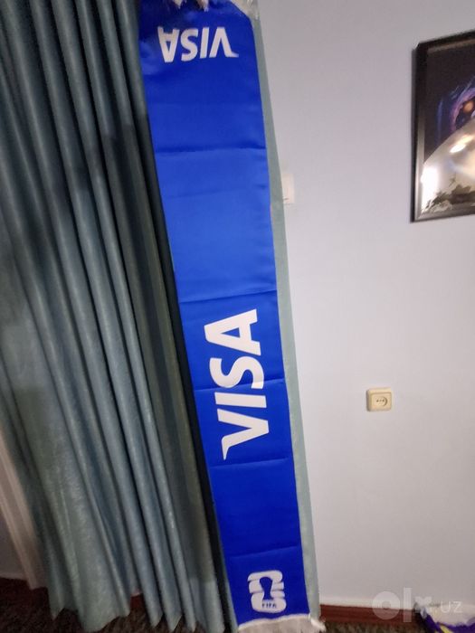 Футбольный шарф Visa
