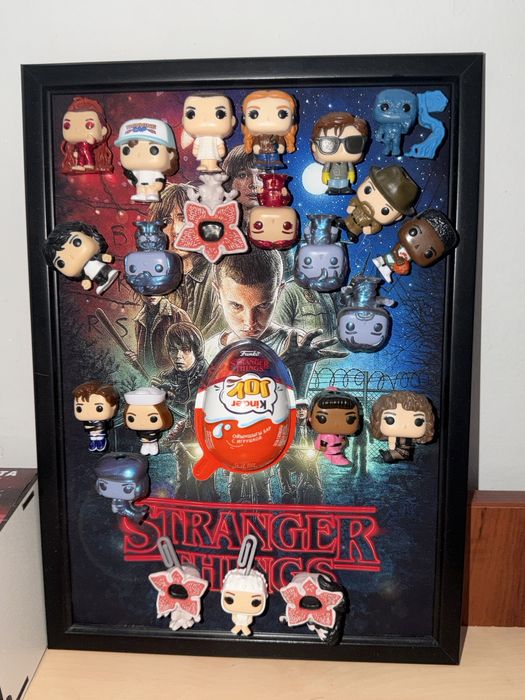 Полная коллекция kinder joy stranger things