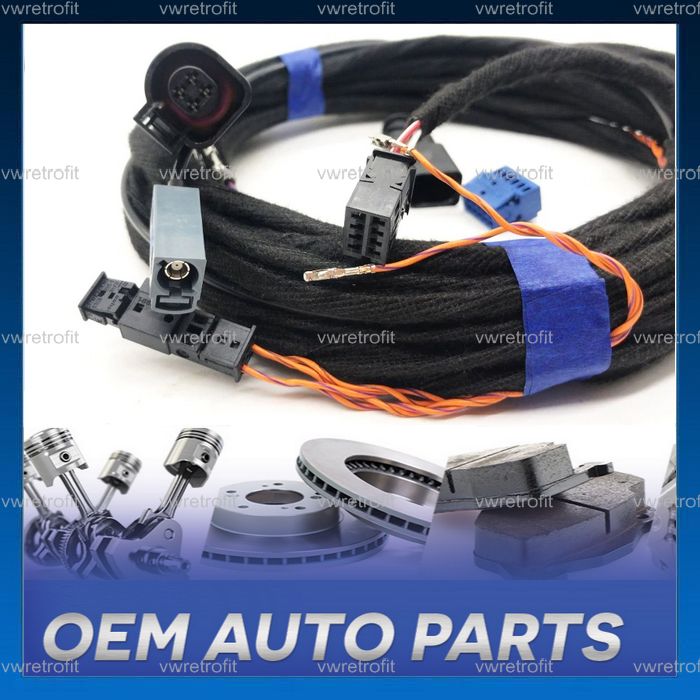 Cablaj Camera Highline Marsalier Emblema Sigla VW Golf 7 VII Passat B8