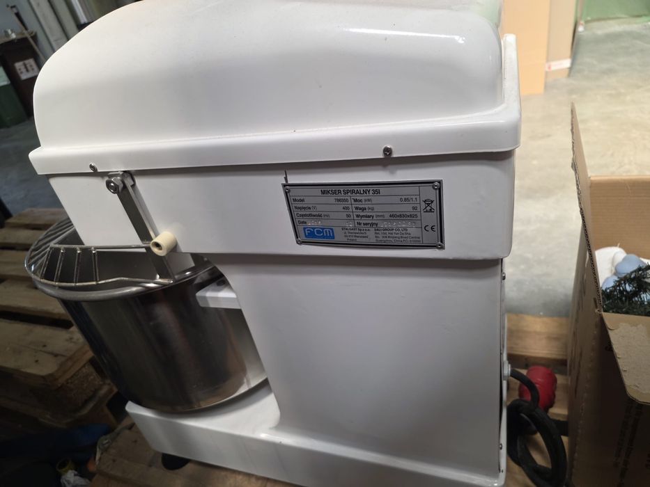 Vand  Mikser Spiralny 35l pentru patiserie/brutarie