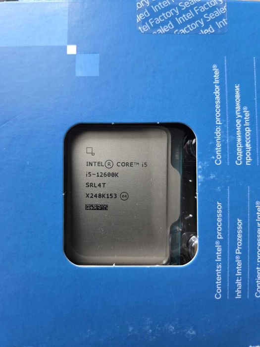 Procesor Intel Alder Lake, Core i5 12600K 3.7GHz Box data15 Februarie ...