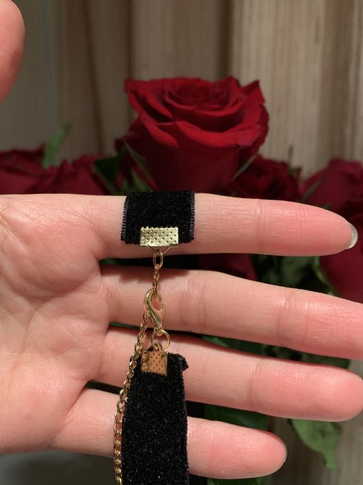 Чокер на шею, с сердечком