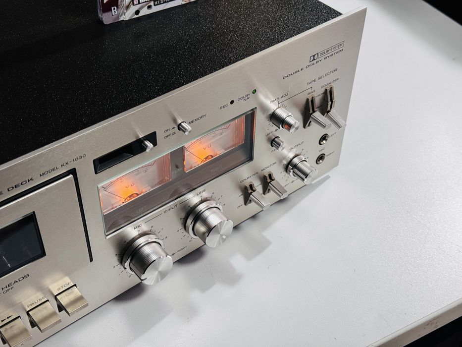 Deck de colecție KENWOOD KX-1030,3 Ferrite HEADS,sunet calitativ,Japan