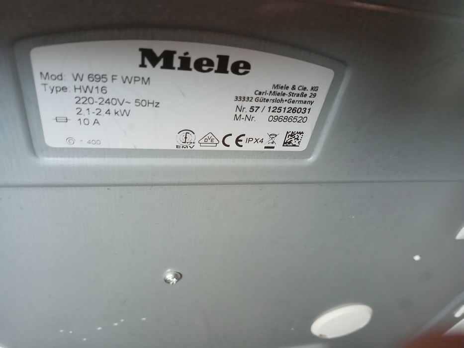 Пералня Miele SofftronicW695,45cm