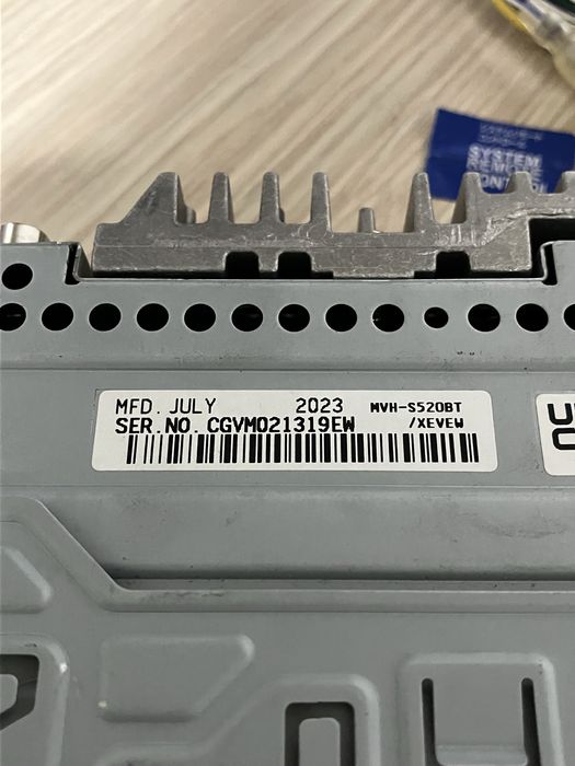 Pioneer MVH-S520BT радио плеър блутут НОВО