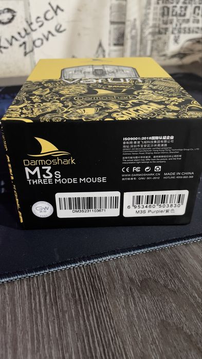 Продам игровую мышь darmoshark m3s