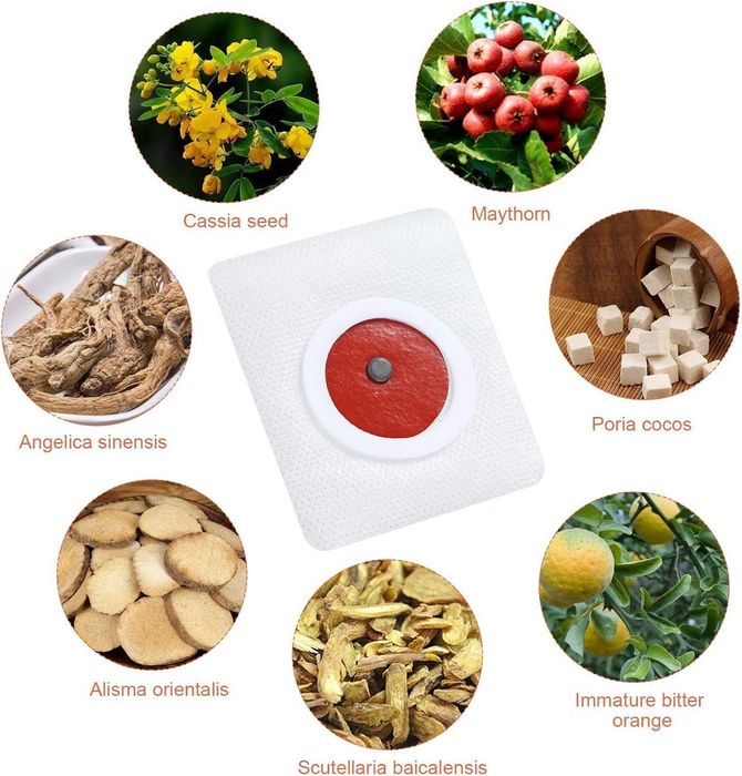 30 Броя Комплект Натурални Лепенки за отслабване SLIM PATCH